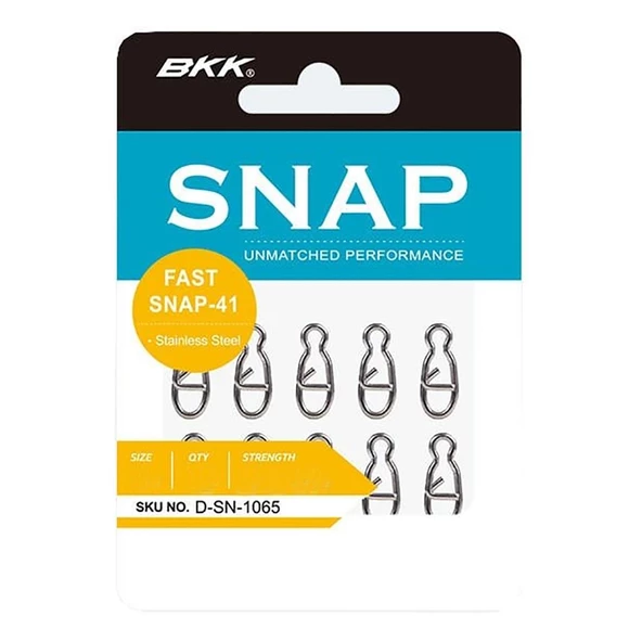 BKK Fast Snap -41 Suni Yem Klipsi  0 No 6 KG - 2