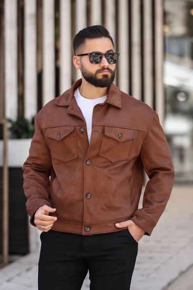 ERKEK BAHARLIK SÜET CEKET - 9