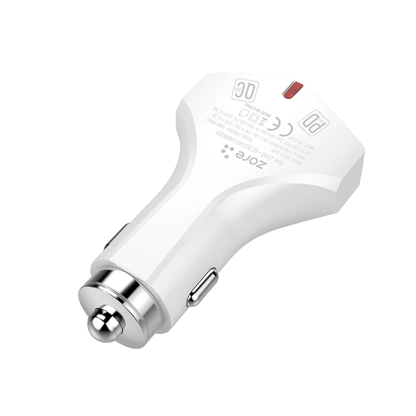 Zore ZR-C60P Type-C 2 in 1 Araç Şarj Seti - 3