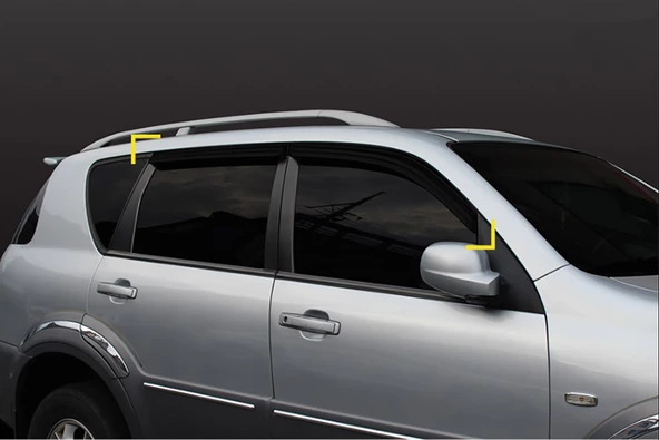 SsangYong Rexton 2001-2015 Cam Rüzgarlık OEM (Made in Korea) - Resim 2