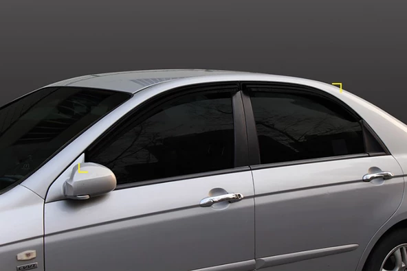 Kia Cerato 2005-2010 Cam Rüzgarlık OEM (Made in Korea) - Resim 3