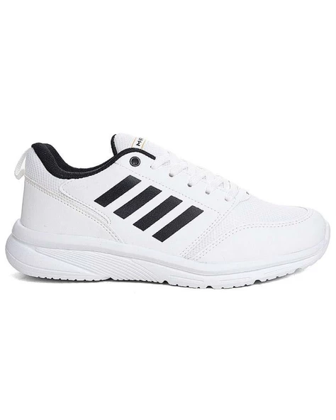 M-Rich 013 Gr (36-40) Beyaz-Siyah Günlük Spor Ayakkabı