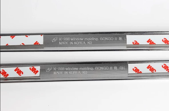 Kia Bongo III 2004- Cam Çıtası ABS Kromu OEM (Made in Korea) - Resim 6