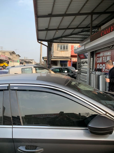 Skoda Octavia 2023 ve Sonrası  Kromlu Cam Rüzgarlığı - Resim 2