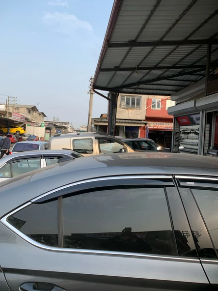 Skoda Octavia 2023 ve Sonrası  Kromlu Cam Rüzgarlığı - Resim 3