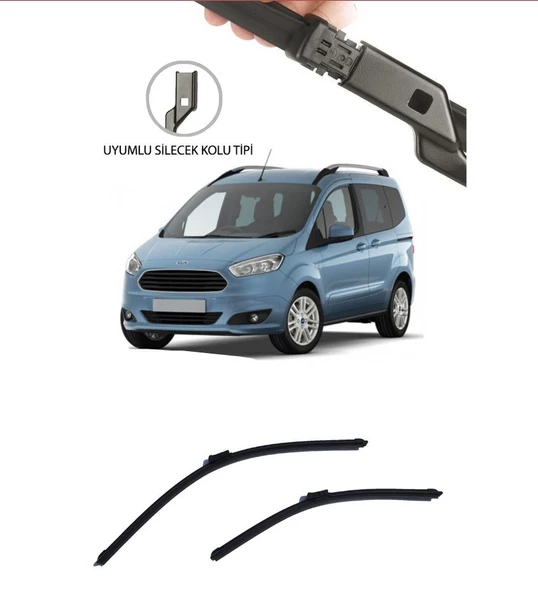Ford Tourneo Courier 2013 ve Sonrası Uyumlu Ön Takım Silecek ürün görseli