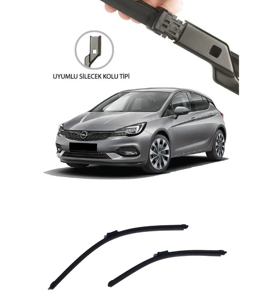 Opel Astra K HB 2015 ve Sonrası Uyumlu Ön Takım Silecek ürün görseli