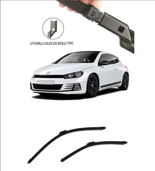 VW Scirocco 2008 ve Sonrası Ön Silecek Takımı