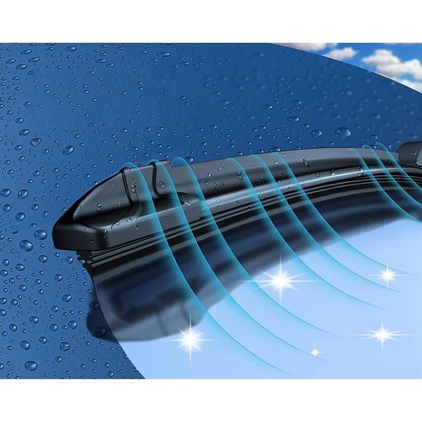 Michelin MULTIFIT™ MC33948 55CM 1 Adet Universal Muz Tipi Silecek - 9