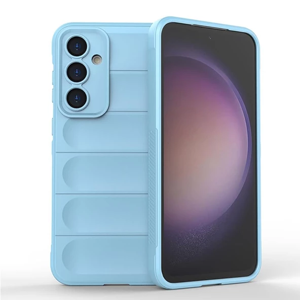 Samsung Galaxy S23 FE Kılıf Optimum Lens Çerçeveli Silikon Kapak - 7