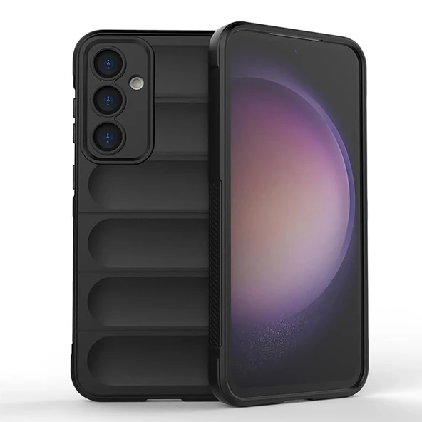 Samsung Galaxy S23 FE Kılıf Optimum Lens Çerçeveli Silikon Kapak - 2