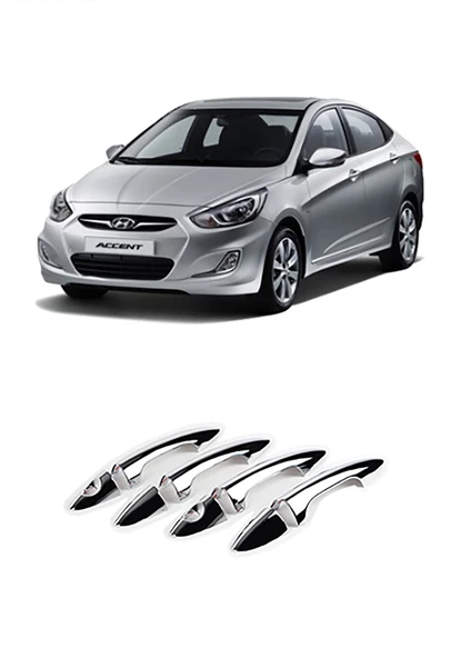 Hyundai Accent Blue 2011- Kapı Kolu ABS Kromu OEM(Made in Korea)