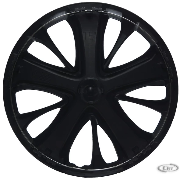 Jant Kapağı Kırılmaz 15" Clio 4 Parlak Siyah Model (1 ADET OLARAK) (Çıkartma Hediyeli) - Resim 3