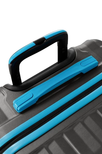 Orta Boy Valiz 4x2 Teker Antrasit 1167 - Resim 5