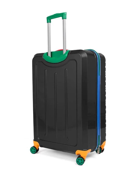 Kabin Boy %100 Polikarbon Valiz 4x2 Teker Siyah 1089 - 2