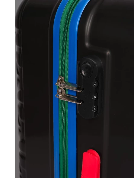 Kabin Boy %100 Polikarbon Valiz 4x2 Teker Siyah 1089 - 4