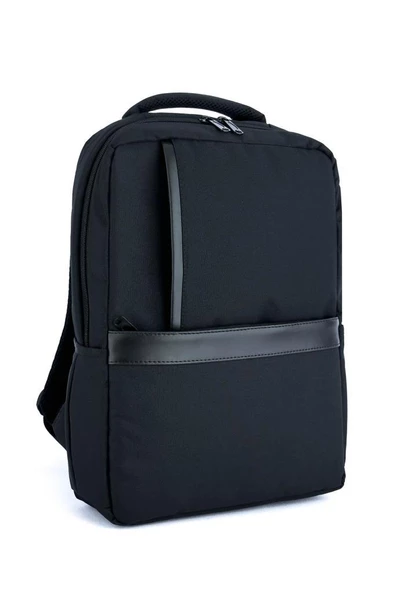 3 Bölmeli Sırt Çantası (Laptop Bölmeli) Siyah 5152 - 2