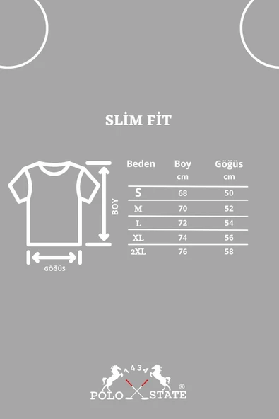 Erkek Siyah-Beyaz-Kırmızı-Mavi-İndigo 5'li Tişört Paketi - Resim 7