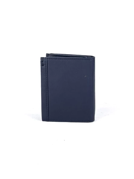 Louisiana Polo Hakiki Deri Erkek Cüzdan Lacivert 1726 - Resim 2
