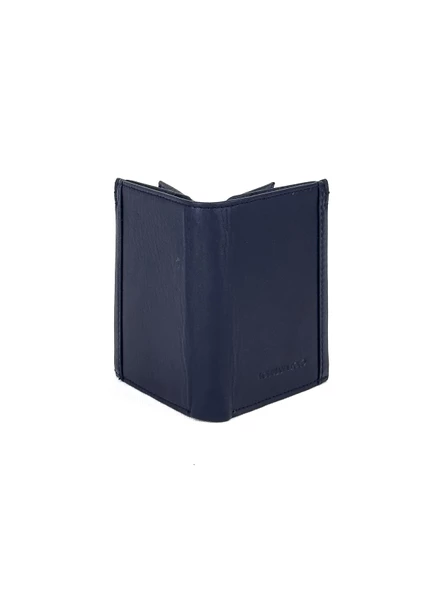 Louisiana Polo Hakiki Deri Erkek Cüzdan Lacivert 1726 - Resim 4