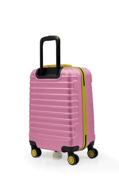 Kabin Boy Valiz 4x2 Teker Pembe 1168 - 2