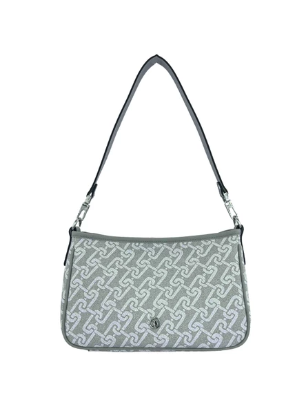 U.S. Polo Assn. Çapraz Askılı Kadın Çanta Beyaz-Gri Us24117 ürün görseli