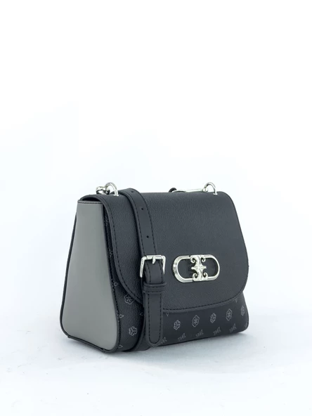 Pierre Cardin Çapraz Askılı Kadın Çantası Siyah 05PC23K121-Mn - 2