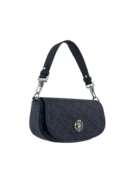 U.S. Polo Assn. Kadın Çapraz Askıl Çanta Siyah Us24115 - 2