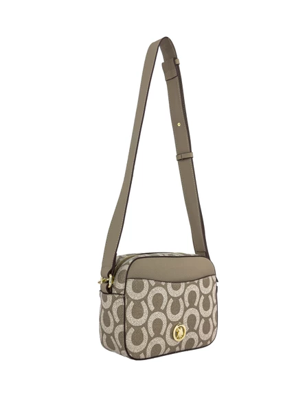 U.S. Polo Assn. Çapraz Askılı Kadın Çanta Koyu Taş Us24198 - Resim 2