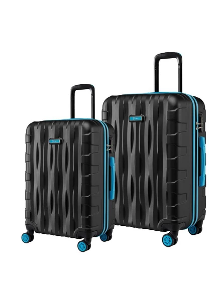 2'li Valiz Seti Büyük Boy - Orta Boy Siyah 1167 ürün görseli