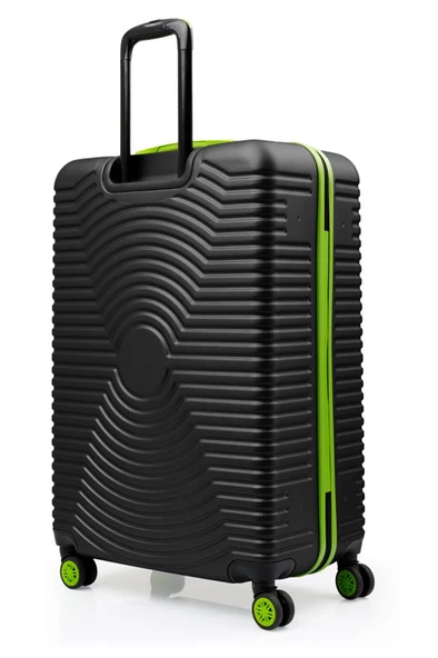 2'li Valiz Seti Büyük Boy - Orta Boy Siyah 1169 - Resim 3