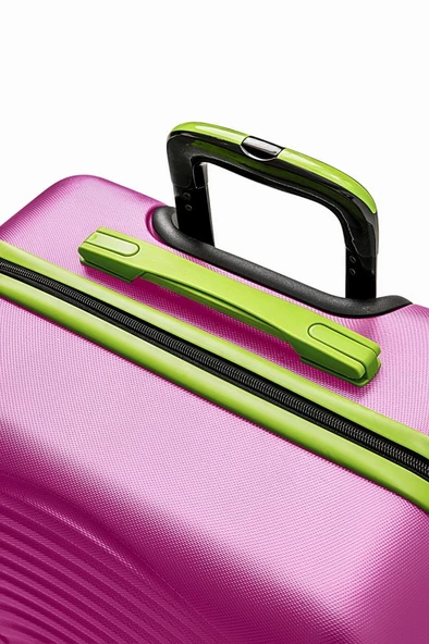 Kabin Boy Valiz 4x2 Teker Pembe 1169 - 5