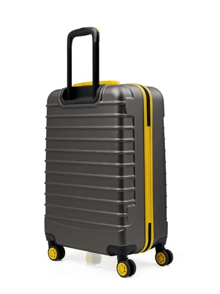 2'li Valiz Seti Büyük Boy - Orta Boy Antrasit 1168 - Resim 5