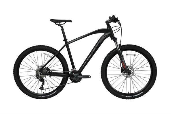 Bisan MTX 7400 HD Fren Altus 27 Vites 27,5 Jant Dağ Bisikleti Siyah 17 Kadro - Resim 2