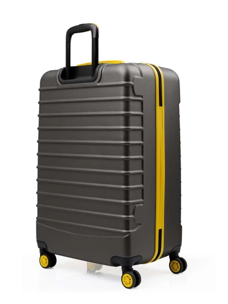 2'li Valiz Seti Büyük Boy - Kabin Boy Antrasit 1168 - Resim 3