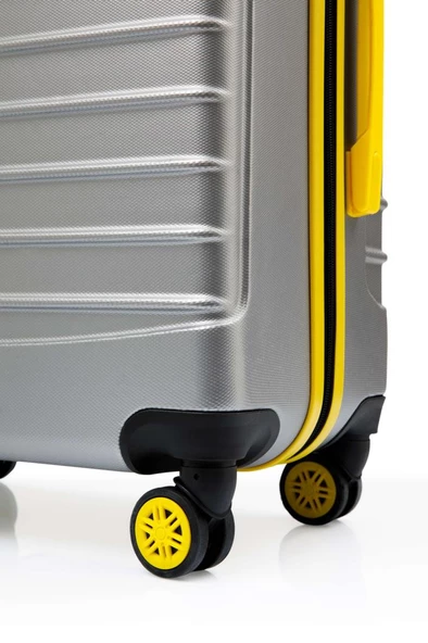 Orta Boy Valiz 4x2 Teker Gri 1168 - Resim 3