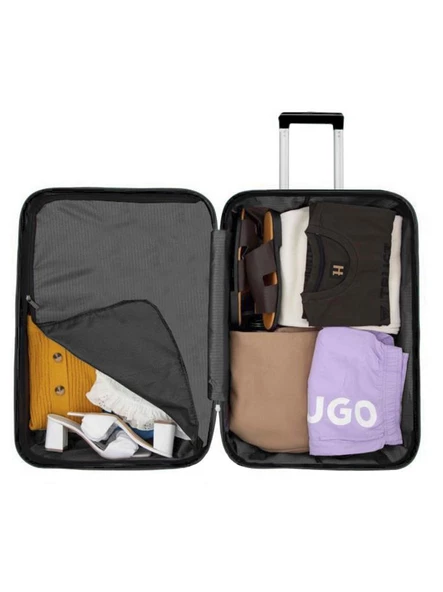 Kabin Boy Valiz 4x2 Teker Rose 1167 - Resim 3