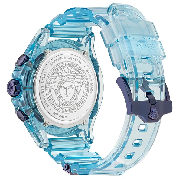 Versace VRSCVEZ701523 Unisex Kol Saati - Resim 3
