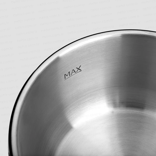 Nehir Silver Matik 7+4 Litre Düdüklü Tencere Seti - 4