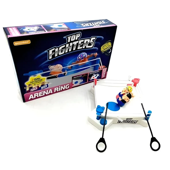 Top Fighters Arena Ring Kutu Oyunu Ring Savaşı Oyuncak - 2