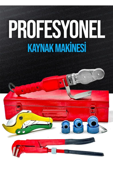 PROXTECH Profesyonel Pprc Boru Kaynak Mini Makina Seti Plastik Boru Kaynak Makinesi Maşalı Boru Makaslı Set - Resim 2