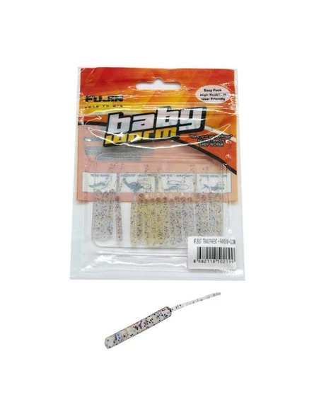 Fujin Baby Worm 5.2 cm Floating LRF Silikonu - 9