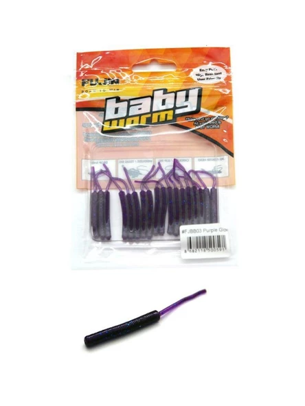 Fujin Baby Worm 5.2 cm Floating LRF Silikonu - 8