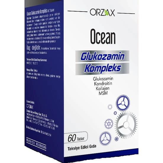 Ocean Glucosamine Complex 60 Tablet ürün görseli 1