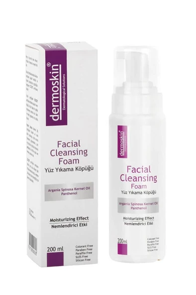 Dermoskin Facial Cleansing Foam Yüz Yıkama Köpüğü 200 ml