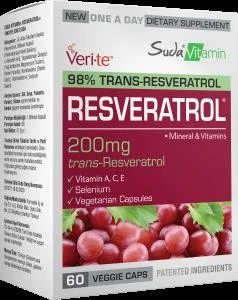 Suda Vitamins Resveratrol 60 Kapsül