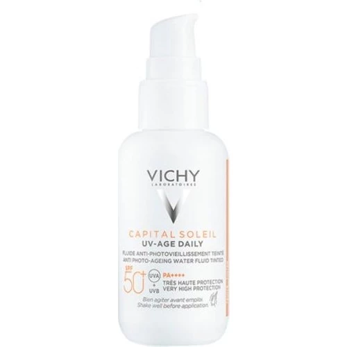 Vichy Capital Soleil Uv-Age Daily Fluide Solaire Anti-Âge Teinté Sfp 50+