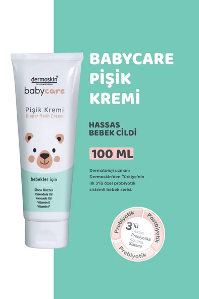 Dermoskin Babycare Pişik Kremi 100 ml ürün görseli 1