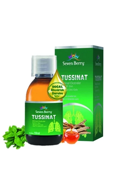 Seven Berry Tussinat Bitkisel Içerikli Öksürük Şurubu 150ml