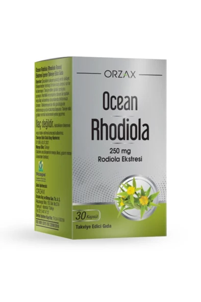 Ocean Takviye Edici Ocean Rhodiola 250 Mg 30 Kapsül ürün görseli 1